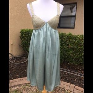 Mikael Aghal 6 Silk Beaded Bustier Dress Gown